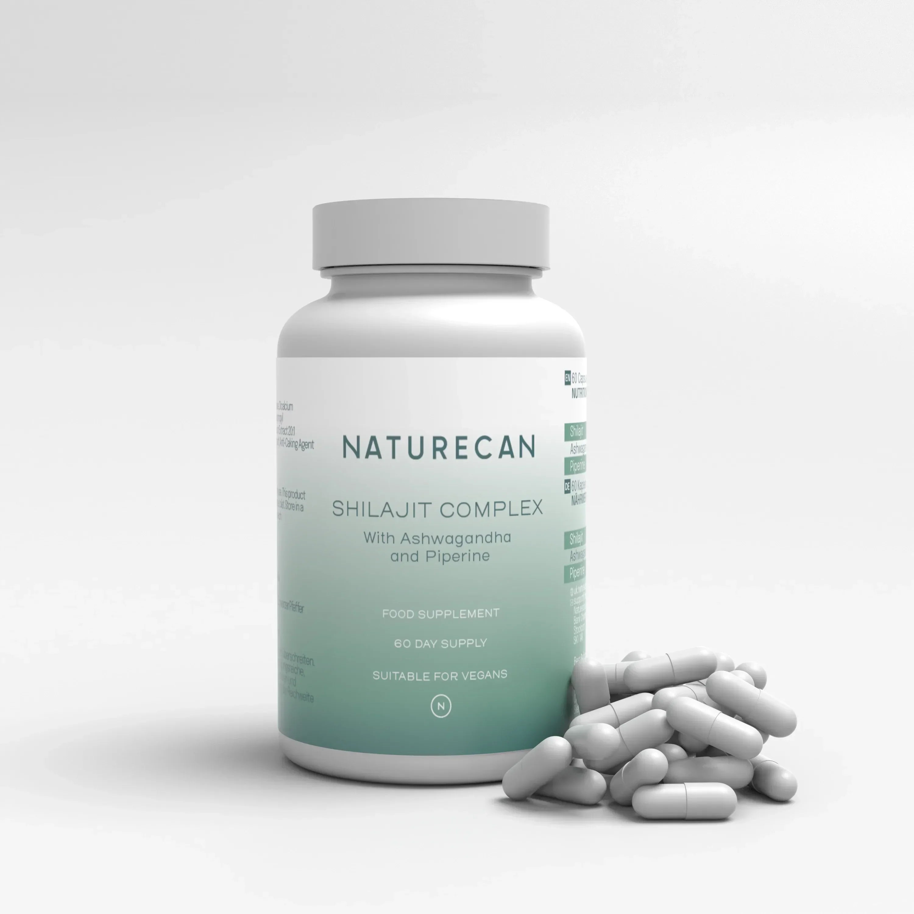 Cápsulas de Shilajit Naturecan