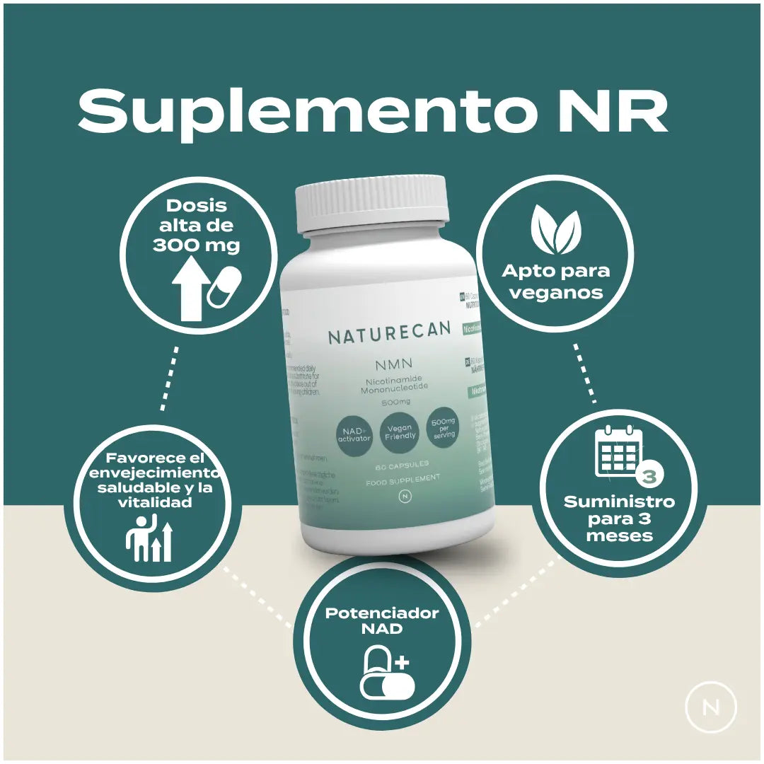 Suplemento NAD (NR) de Naturecan