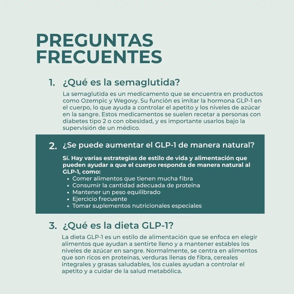 Suplemento de GLP-1 | El mejor GLP-1 para perder peso